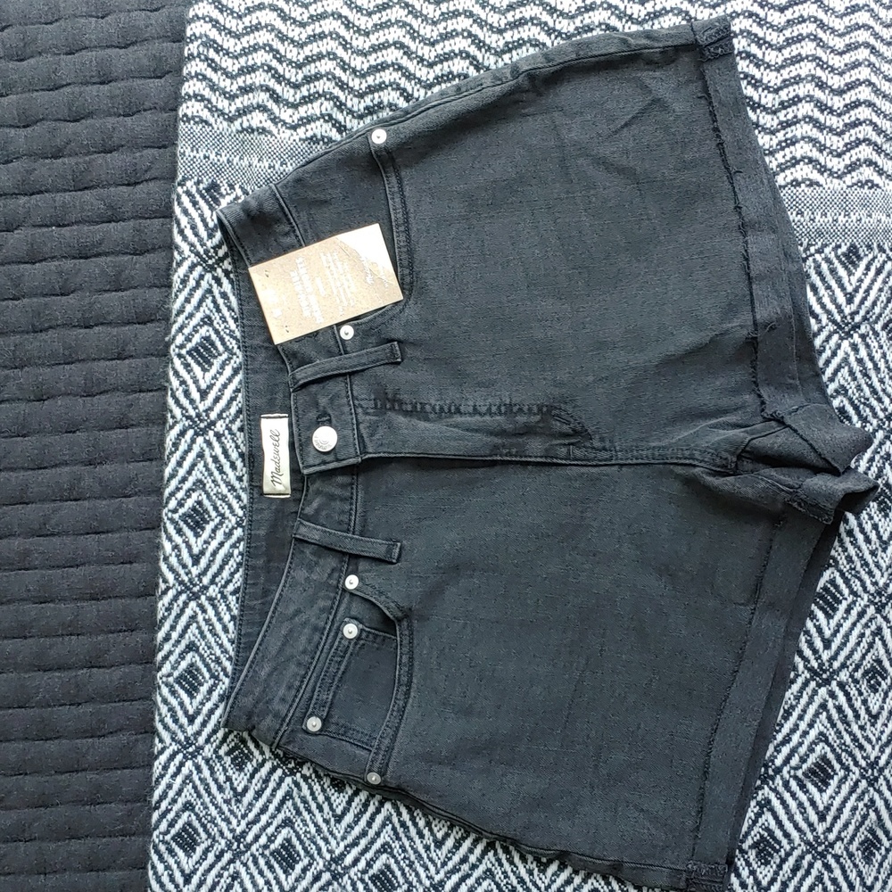 NWT Madewell High Rise Denim Shorts- curvy